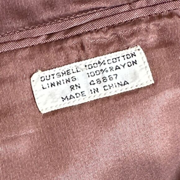 Vintage Mens Corduroy Lapel Blazer 37R Two Buttons Leisure Sport Coat Jacket - Picture 11 of 15